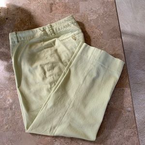 The Limited Pants in Lime Green